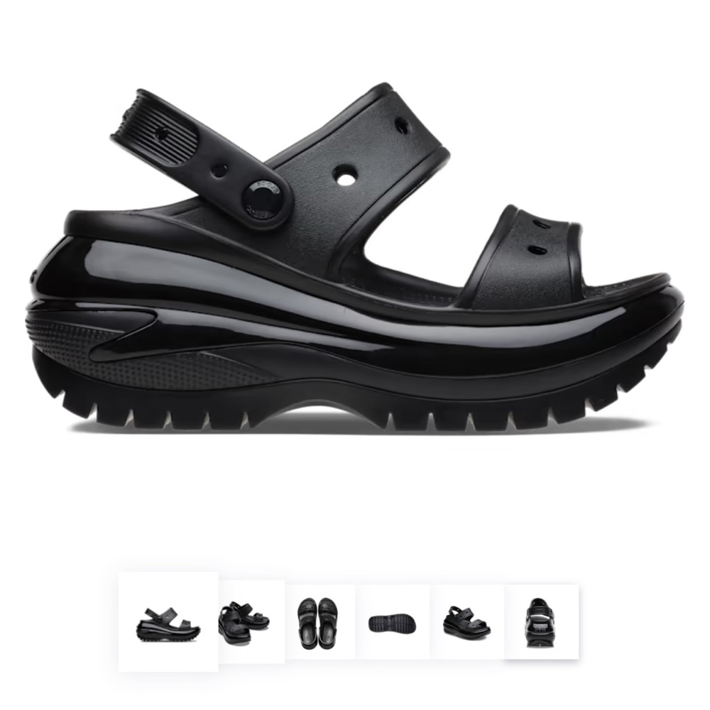 *SOLD* EUC CROCS MEGA CRUSH SANDAL